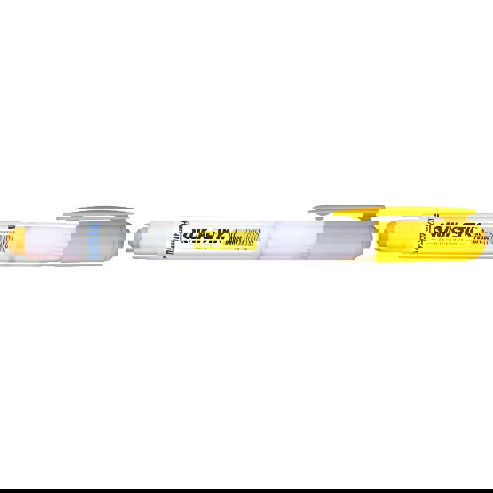 Pocket-sized solid paint marker in twist-up holder